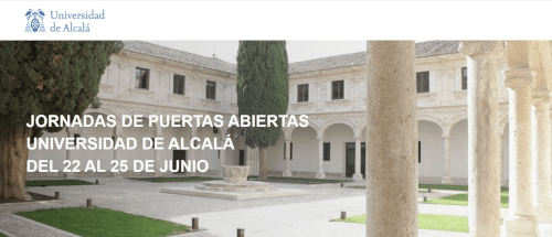 Jornadas de Puertas Abiertas Virtuales en la Universidad de Alcalá